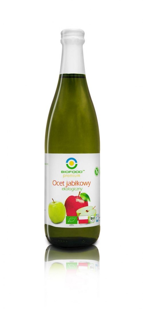 BIOFOOD Ocet jabłkowy niefiltrowany BIO 500ml - argani.com.pl - sklep, cena